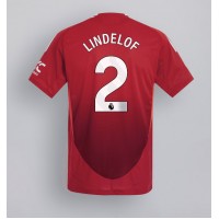 Stroje piłkarskie Manchester United Victor Lindelof #2 Koszulka Podstawowej 2024-25 Krótki Rękaw